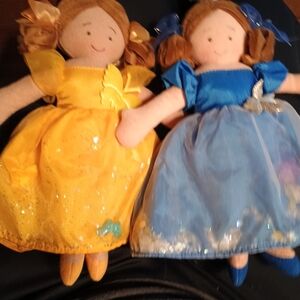 Vintage Pair of Fancy Prancy Princess's 2000/2001 Dolls North American Bear Co.